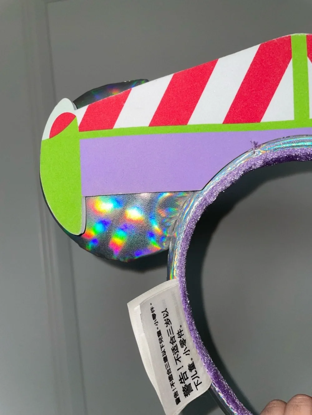 Disney Buzz Lightyear Ears 💚💜❤️ - Picture 4 of 5